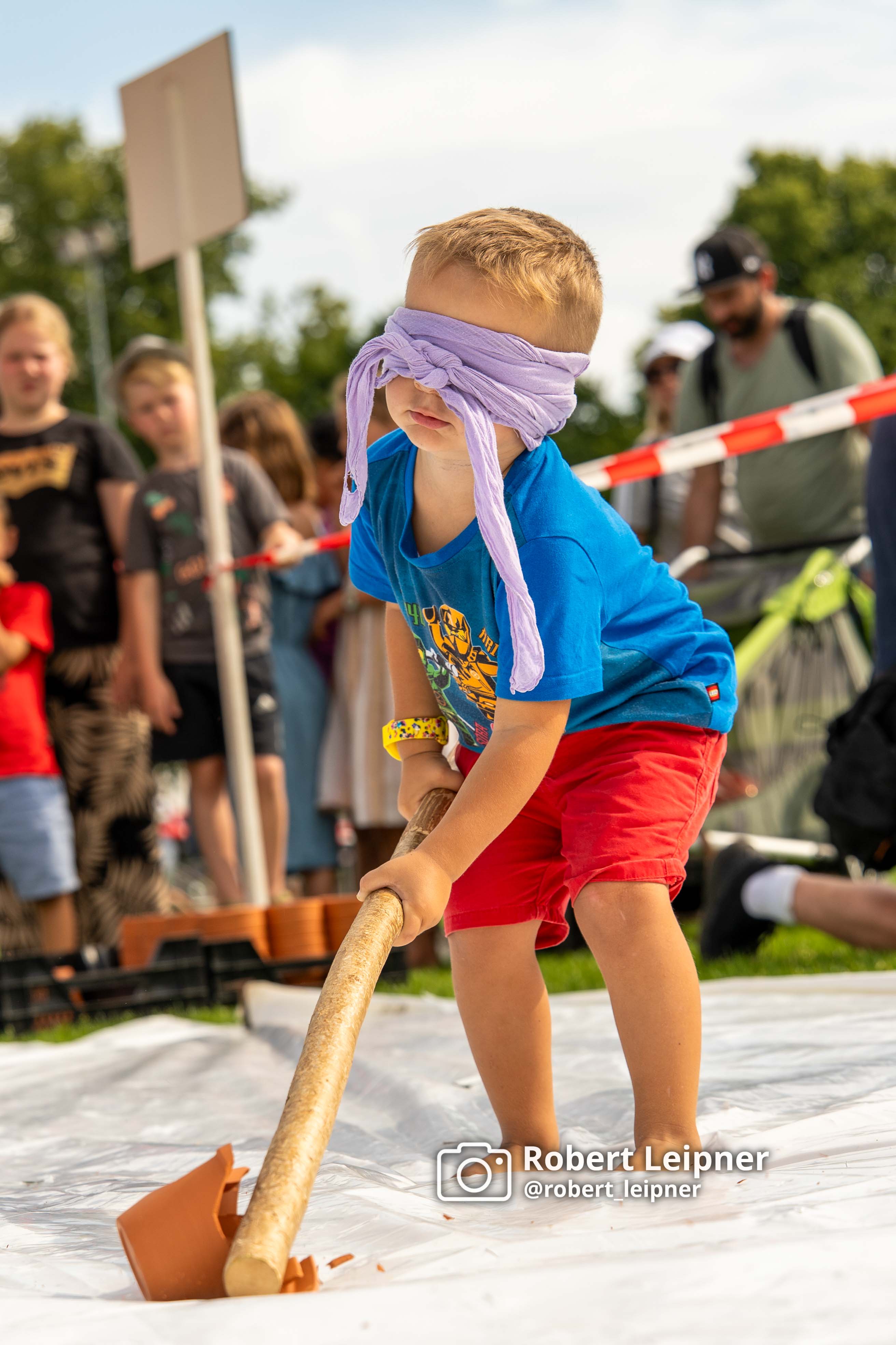 Kinderspiele beim Bächtlefest