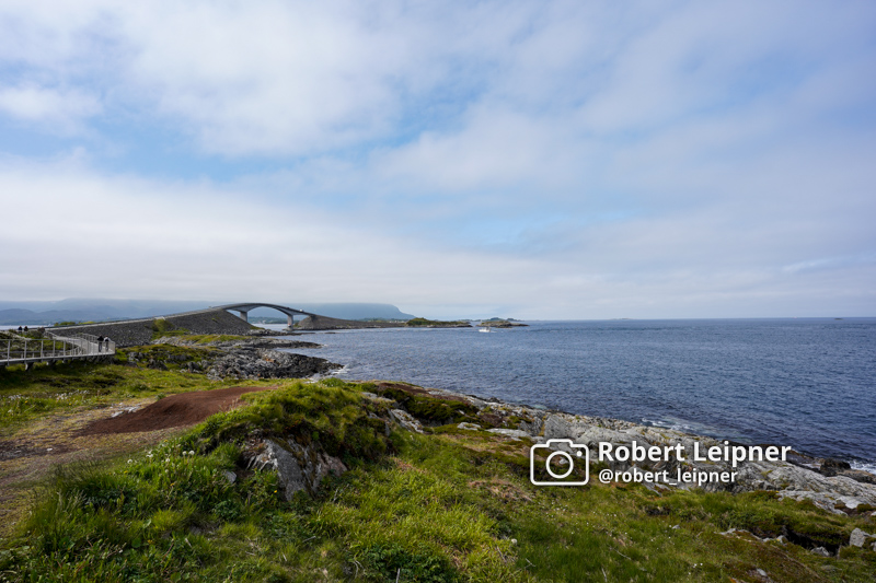 Panorama der Atlantikbrücke in Norwegen