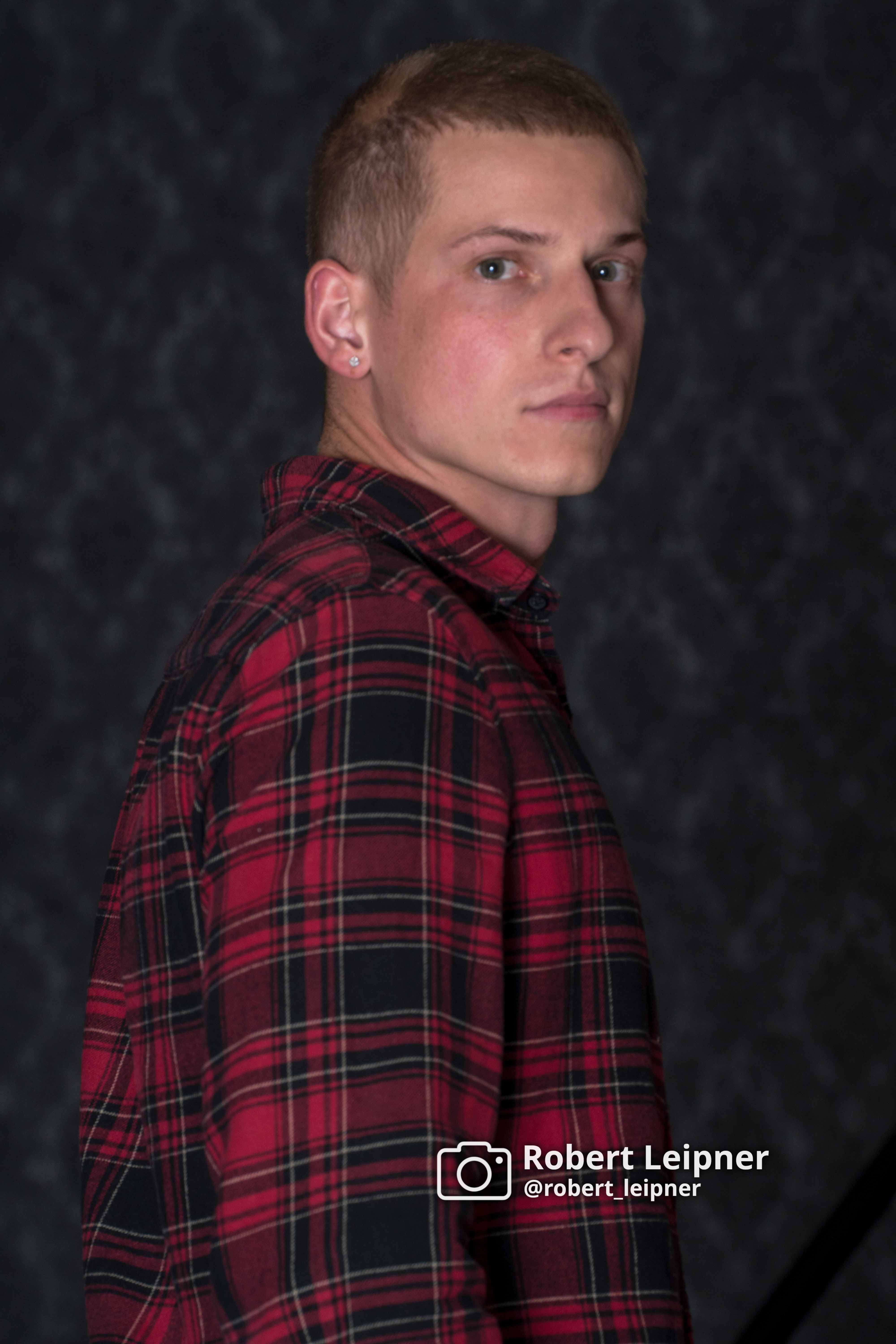 männliches Model im Studio